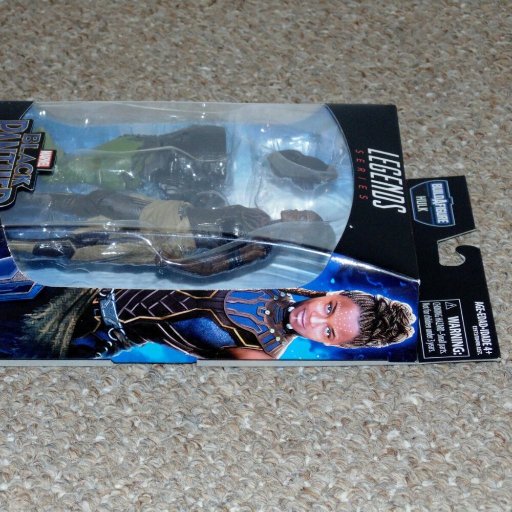 2018 Hasbro Marvel Legends Black Panther 6" Shuri Figure MIB Brand New BAF Hulk - Picture 4 of 10